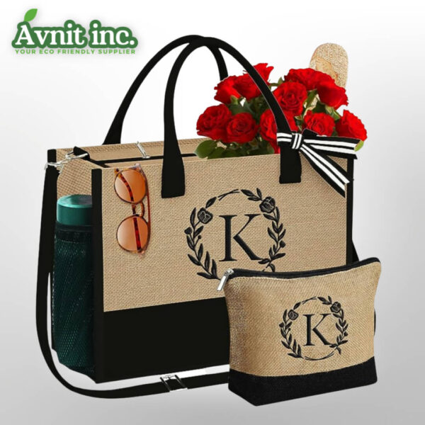 10101 Natural Jute Harmony Shopping Bags 4