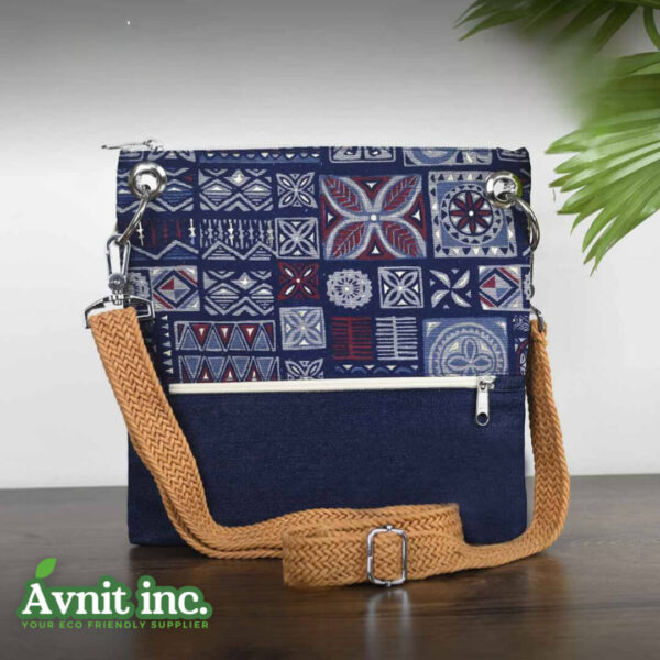 10401 JuteWanderer Stylish Messenger Tote 3