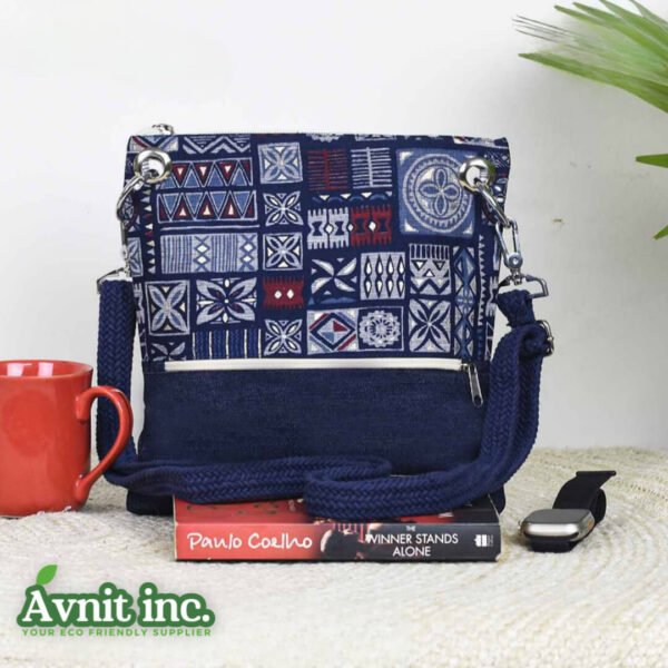 10401 JuteWanderer Stylish Messenger Tote 4