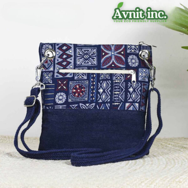 10401 JuteWanderer Stylish Messenger Tote 5