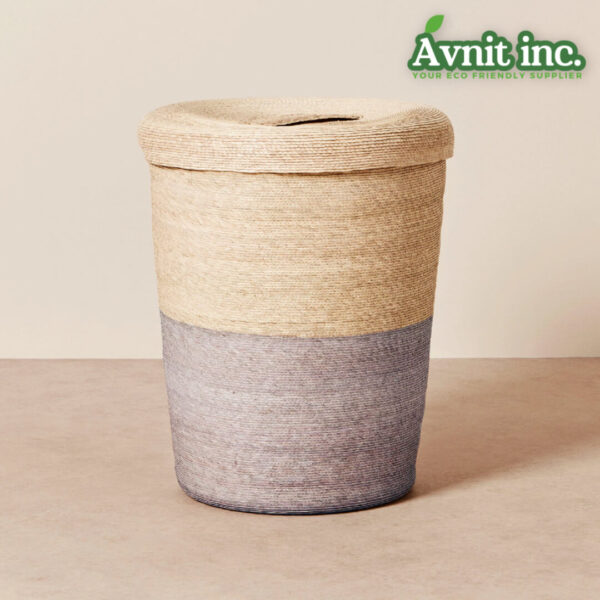 30401 GreenWash Jute Eco Wash Laundry Hamper