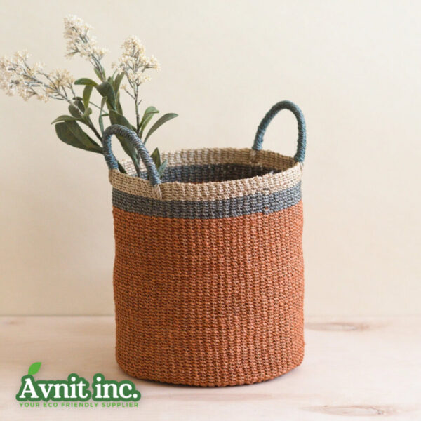 30502 GreenKeep Jute Eco Keep Storage Bin 2