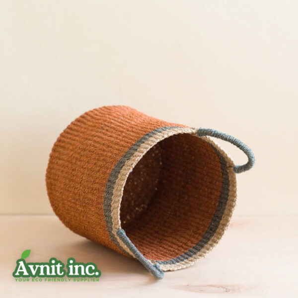 30502 GreenKeep Jute Eco Keep Storage Bin