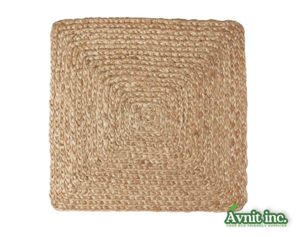 30601 EcoDine Jute Natural Elegance Place Mat 2