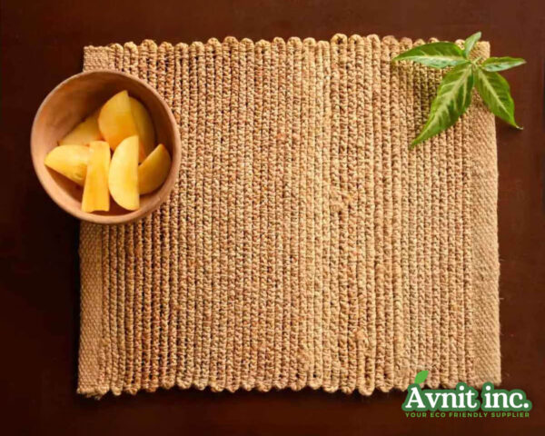 30604 EcoCharm Jute Charming Eco Friendly Table Mat 1