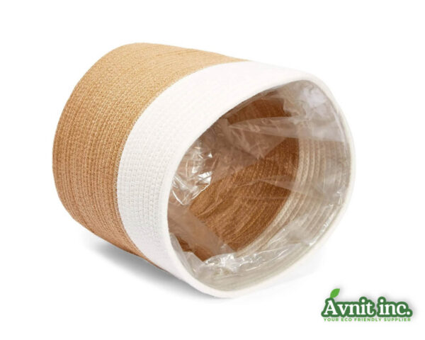 40101 EcoGrow Jute Natural Growth Planter 7