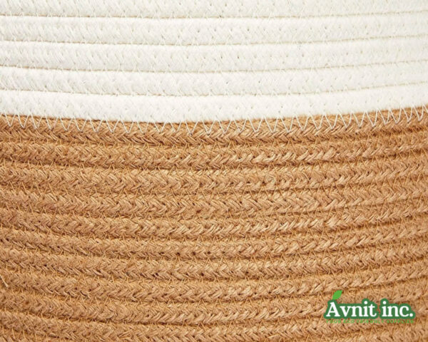 40101 EcoGrow Jute Natural Growth Planter 9