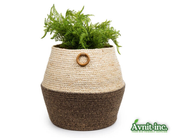 40102 GreenGarden Jute Eco Garden Planter 1